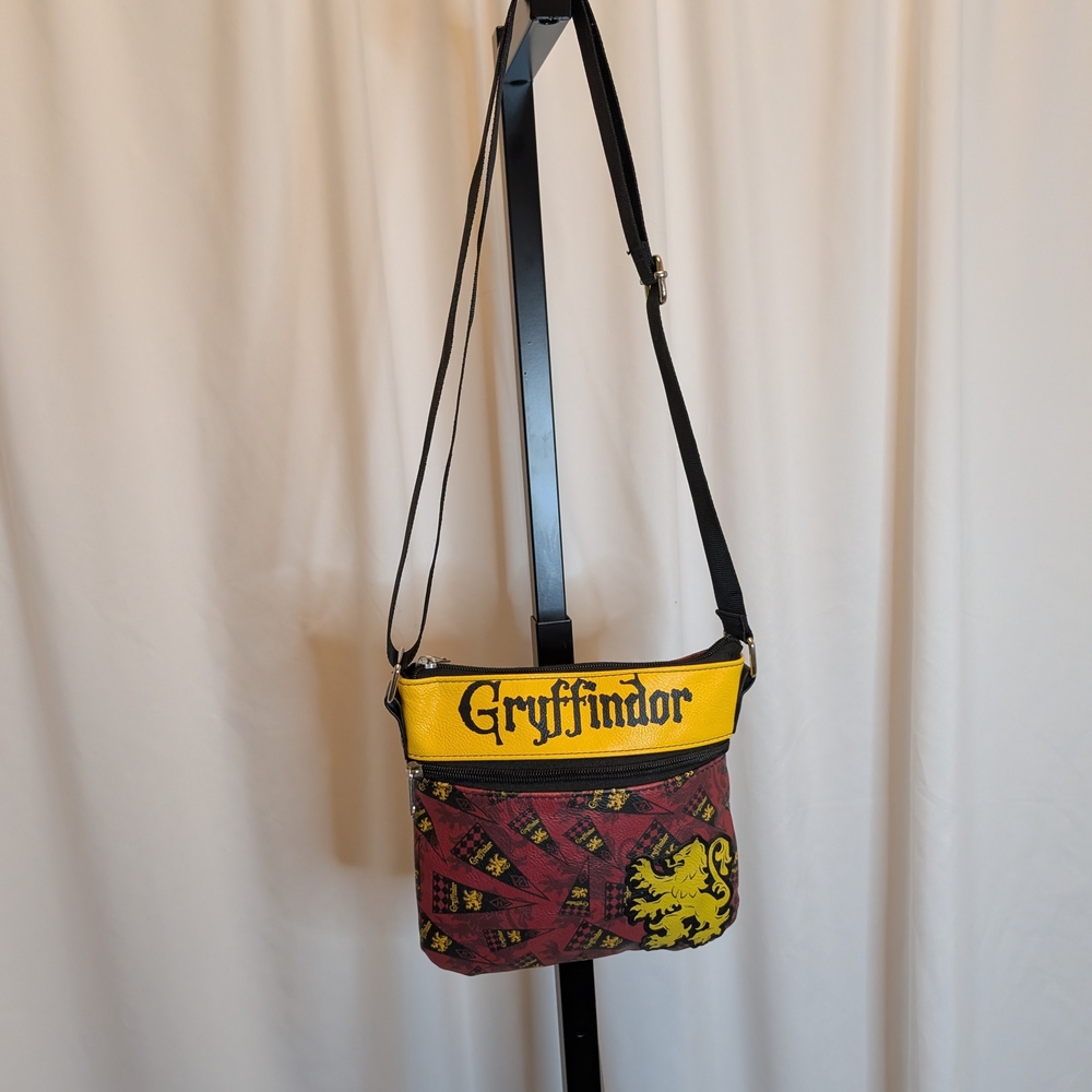 Loungefly Gryffindor Yellow and Black Crossbody Bag